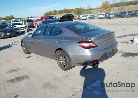 2025 Genesis G70 2.5T Rwd из США, поврежденный, VIN KMTG34SC3SU157507